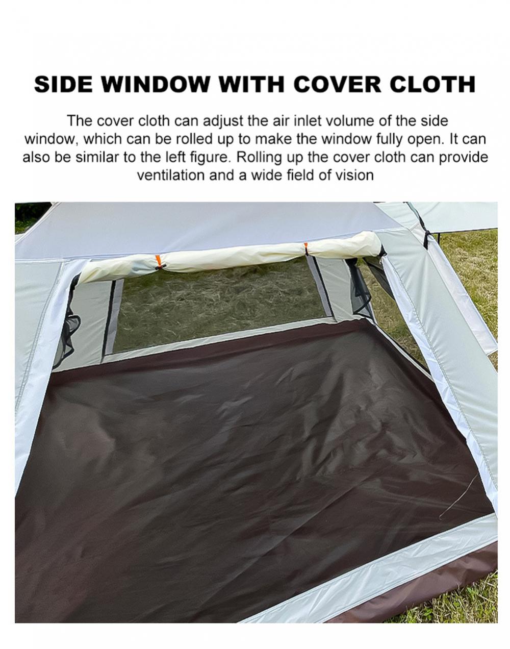 Cheap Goat Tents Automatic Tent Fiberglass Rod Ultralight Outdoor Waterproof Windproof Camping Fishing Tent Cabana Sun Shelter Tourist Awning   